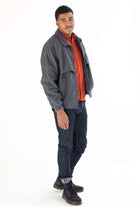 Grey Wool Pendleton Jacket