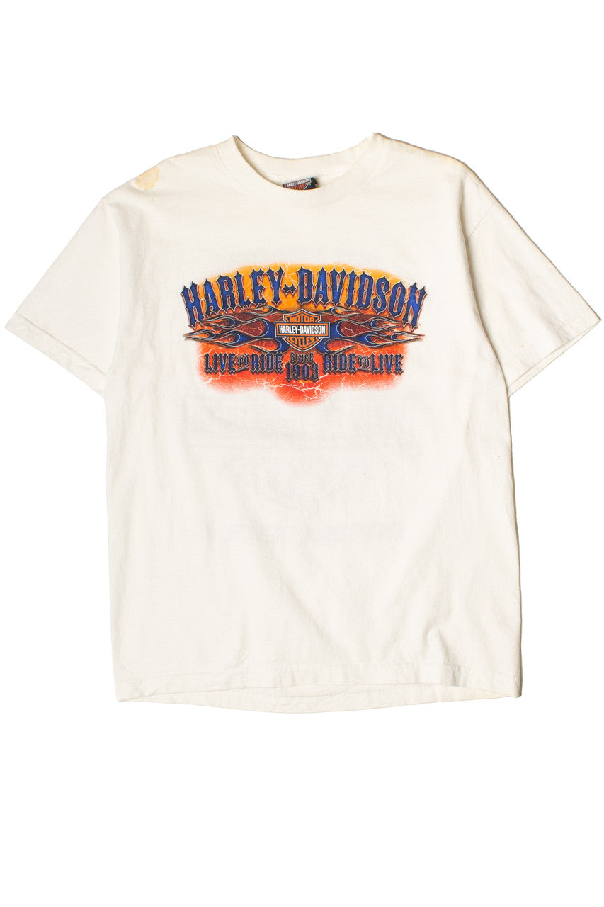 Daytona Beach Florida Harley Davidson T-Shirt (2017)