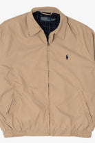 Vintage Beige Polo By Ralph Lauren Harrington Jacket (1990s)