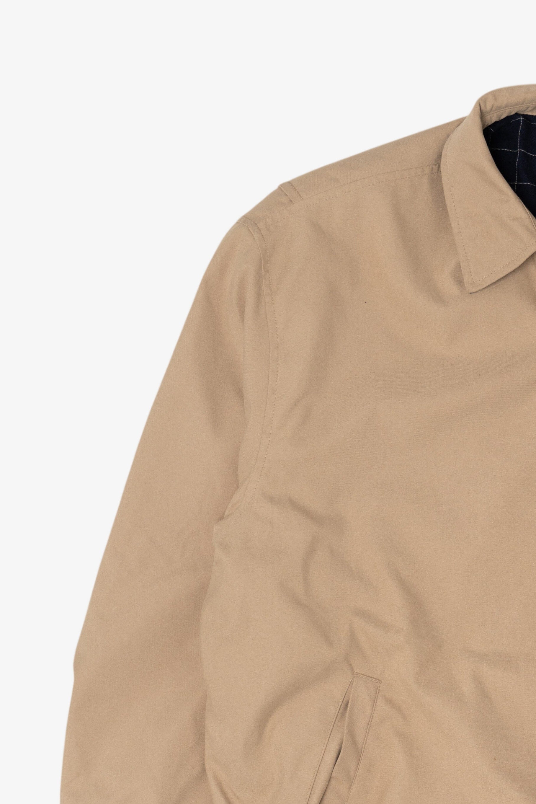 Vintage Beige Polo By Ralph Lauren Harrington Jacket (1990s)
