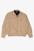 Vintage Beige Polo By Ralph Lauren Harrington Jacket (1990s)