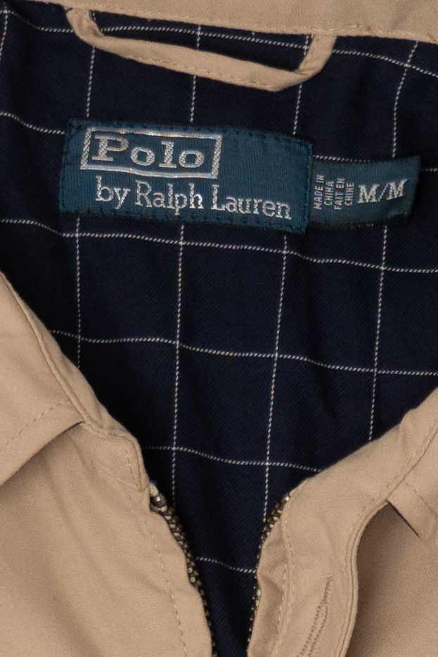 Vintage Beige Polo By Ralph Lauren Harrington Jacket (1990s)