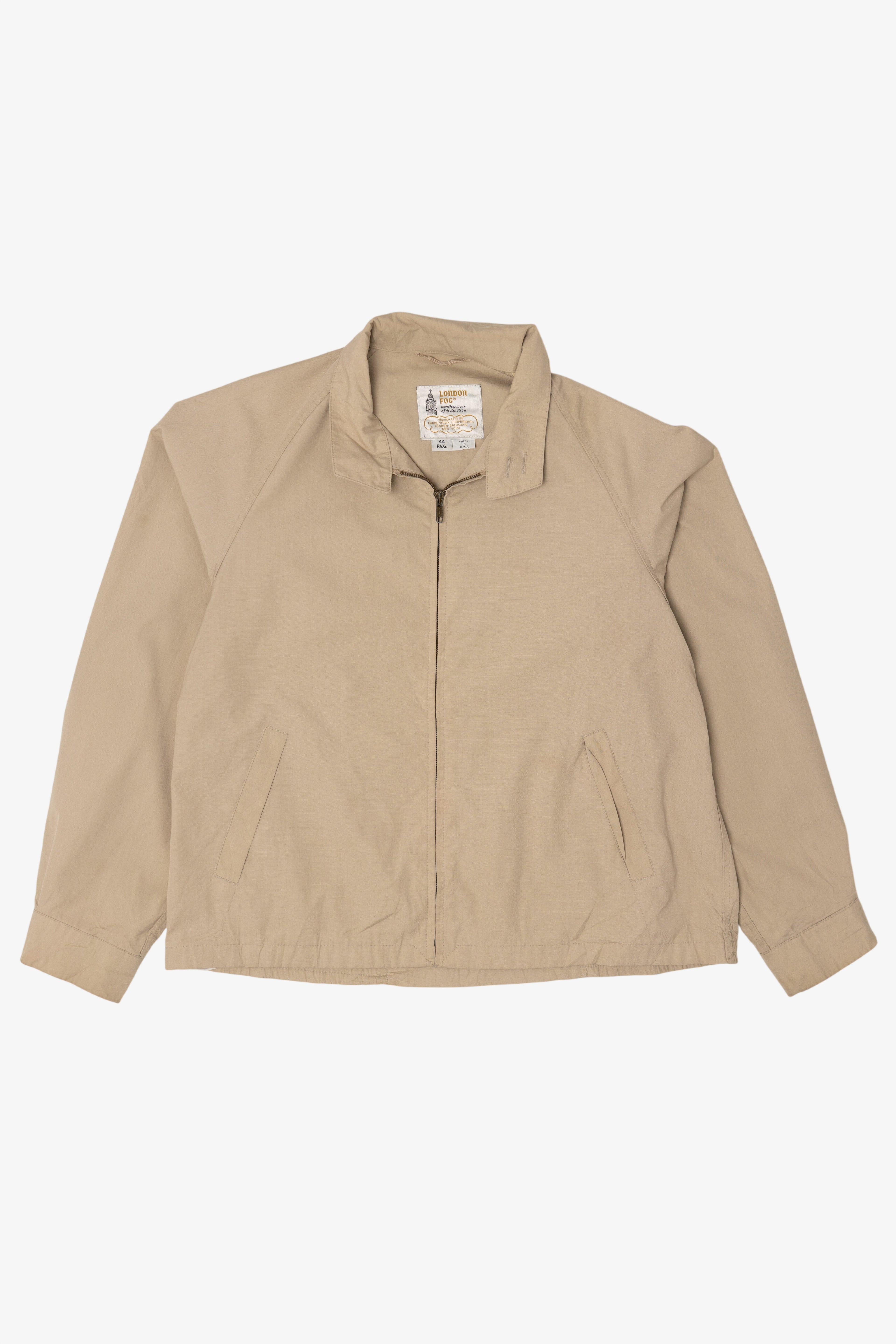 Vintage Beige London Fog Lightweight Jacket (1970s)