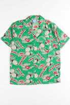 Green Hawaiian Islands Pineapple Hawaiian Shirt