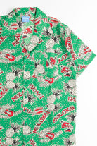 Green Hawaiian Islands Pineapple Hawaiian Shirt