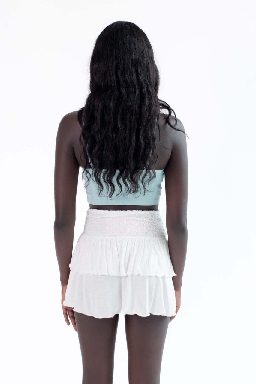 Haze Sage Lace Inset Seamless Cami