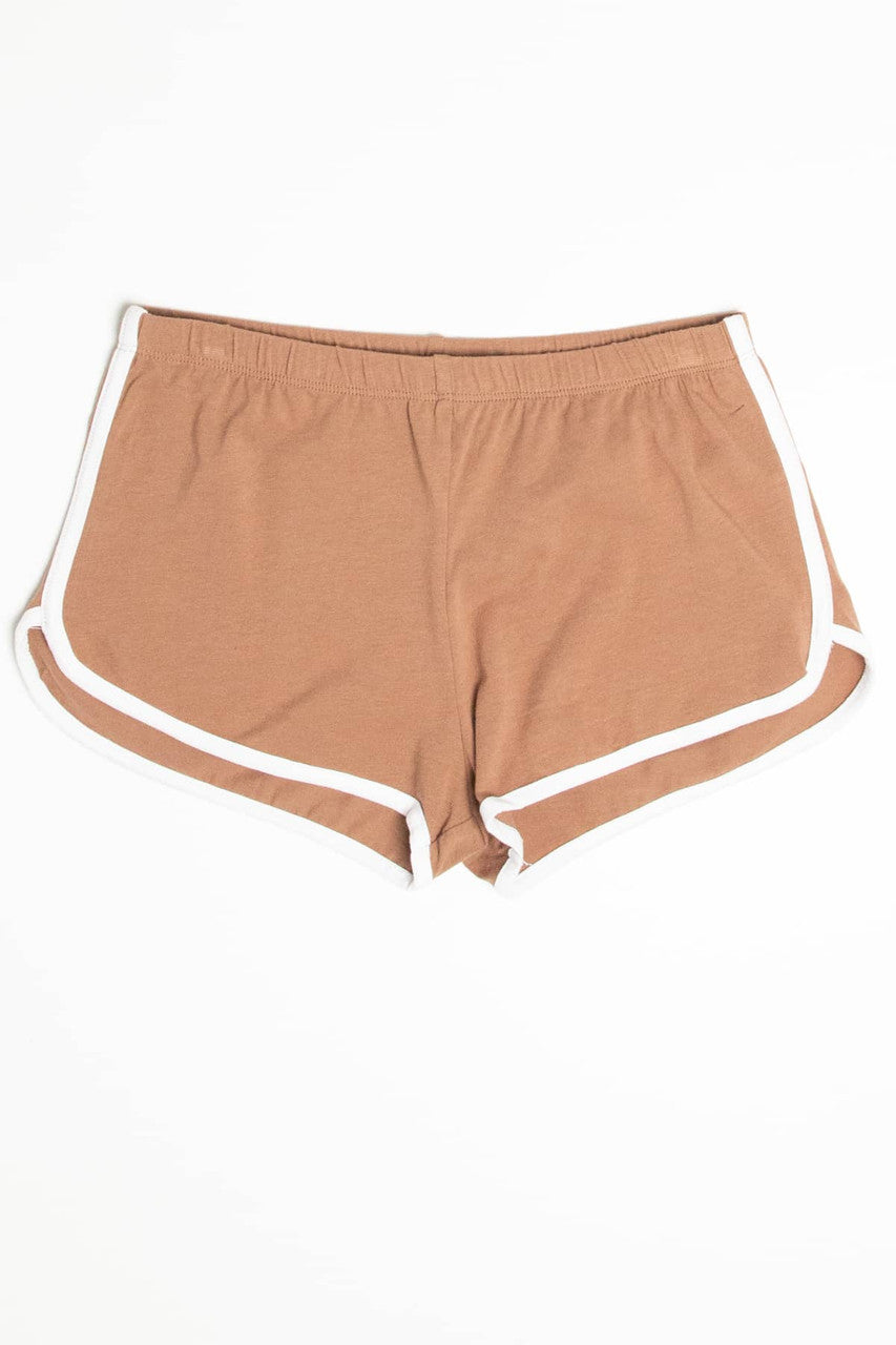 Hazelnut Athletic Dolphin Shorts