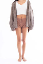 Hazelnut Thermal Dolphin Shorts