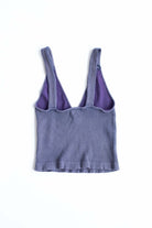 Stormy Blue Heavy Ribbed Seamless Tank