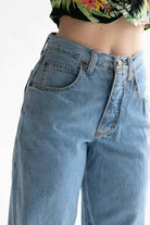 High Waisted Wide Leg Mudd Jeans (sz. 5)