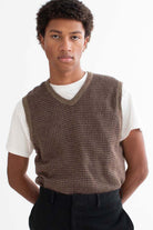 Houndstooth Dockers Sweater Vest 207