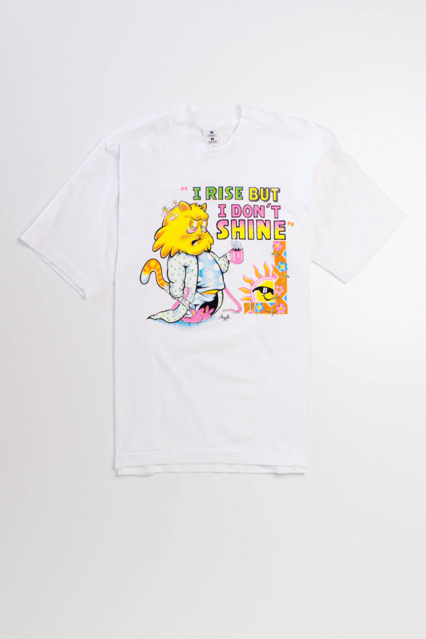 DEADSTOCK 'I Rise But I Don't Shine' T-Shirt