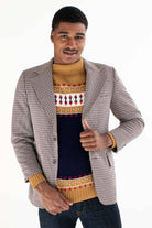Interlocking Pattern Vintage Blazer