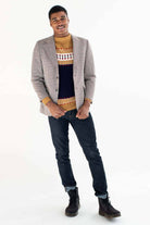 Interlocking Pattern Vintage Blazer