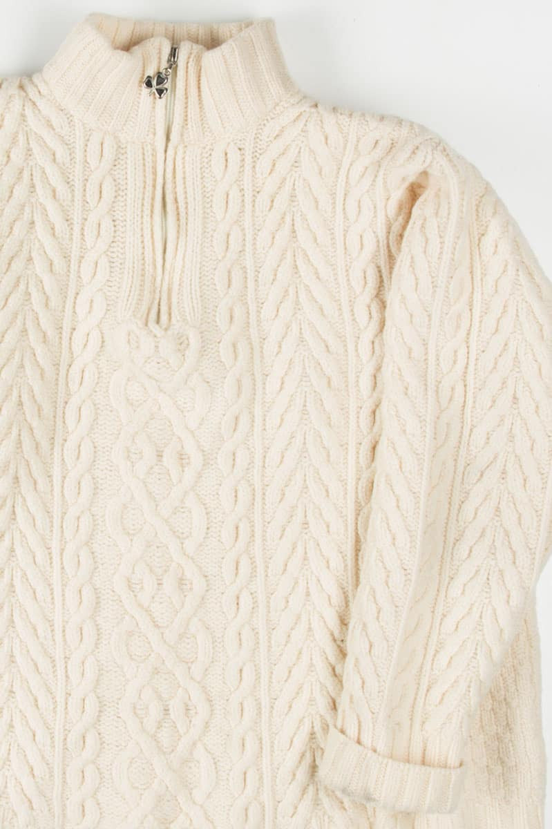 Aran Crafts Irish Fisherman Pullover Sweater 394