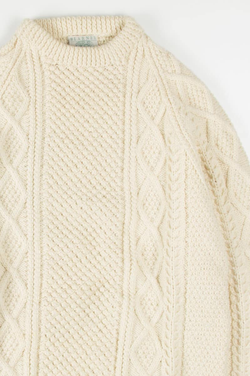 Blarney Woollen Mills Irish Fisherman Sweater 412