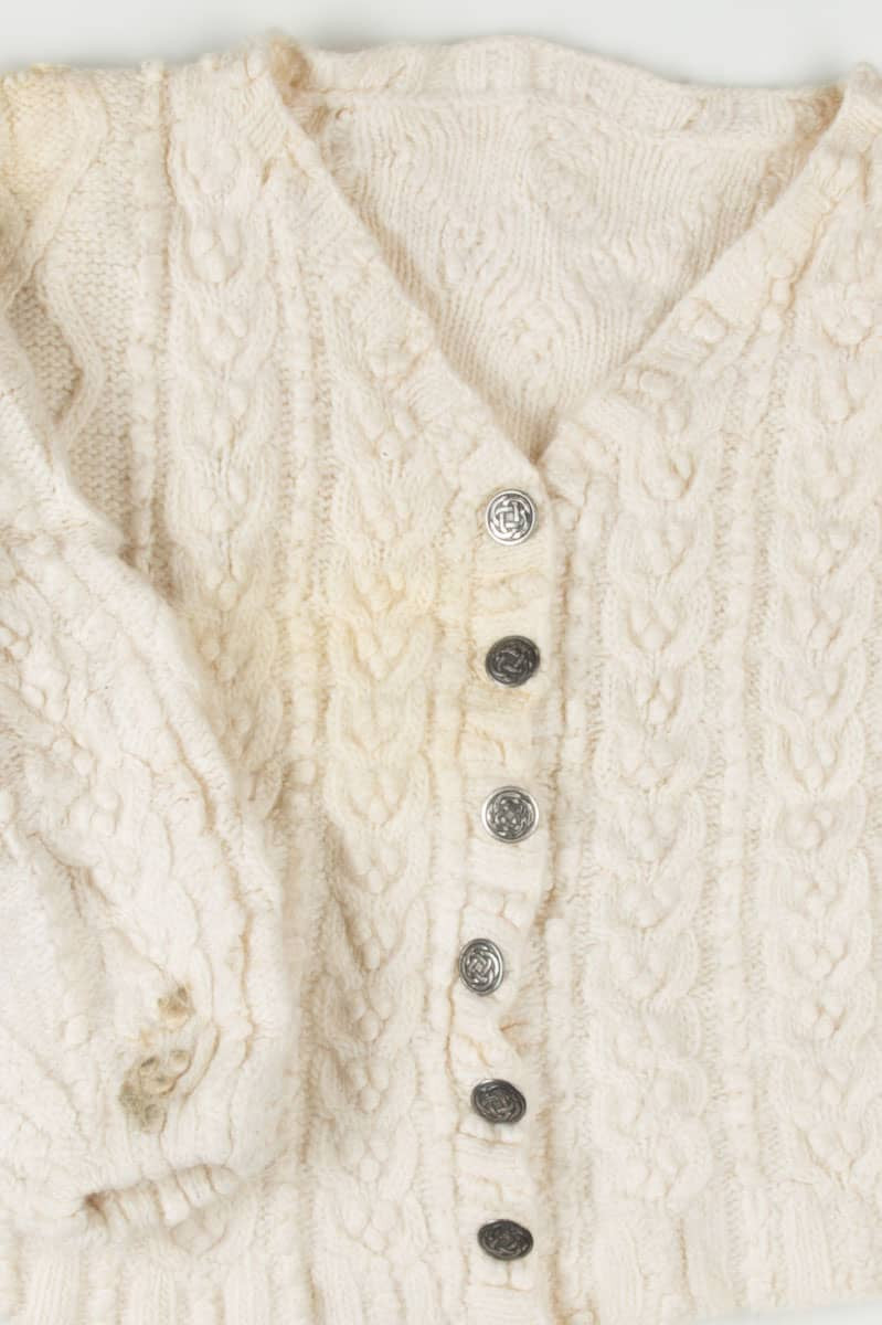 Irish Fisherman Cropped Cardigan 490