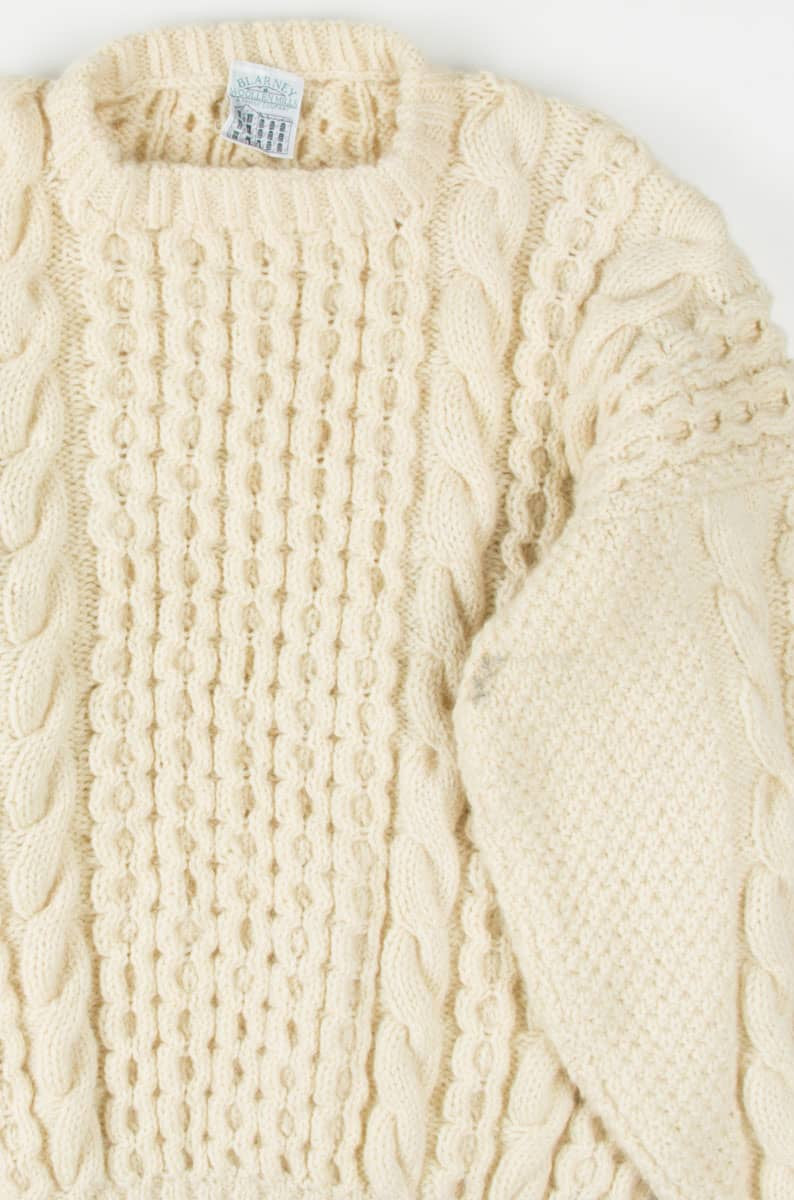 Blarney Woollen Mills Irish Fisherman Sweater 529
