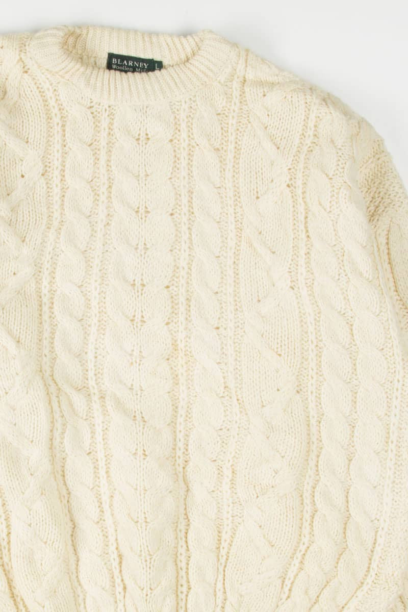 Blarney Woollen Mills Irish Fisherman Sweater 587