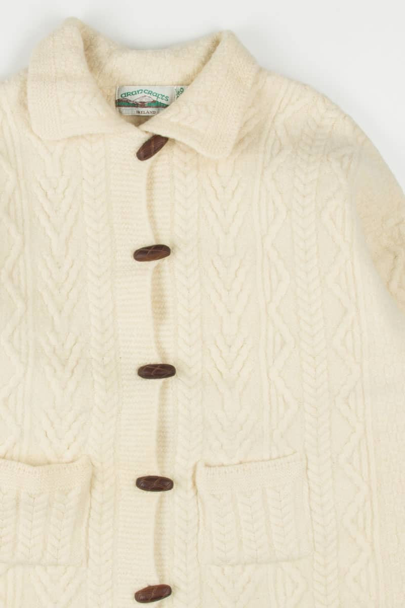 Aran Crafts Irish Fisherman Cardigan 636
