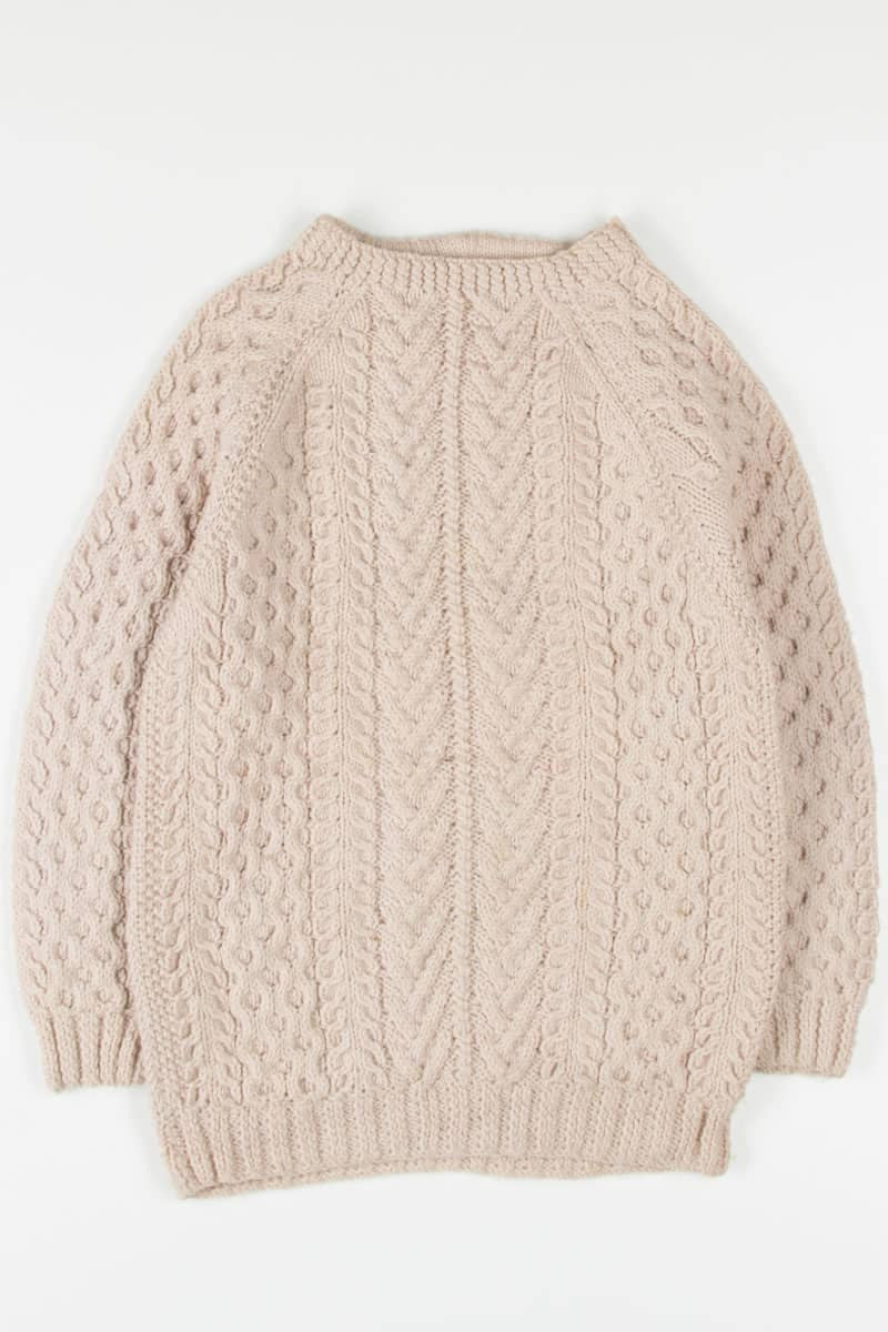 Blush Irish Fisherman Sweater 442