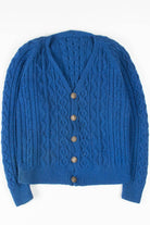 Blue Irish Fisherman Cardigan 448