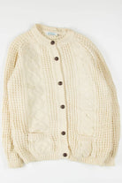 Vintage Blarney Woollen Mills Irish Fisherman Cardigan 551