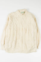Crana Hand knits Irish Fisherman Sweater 586