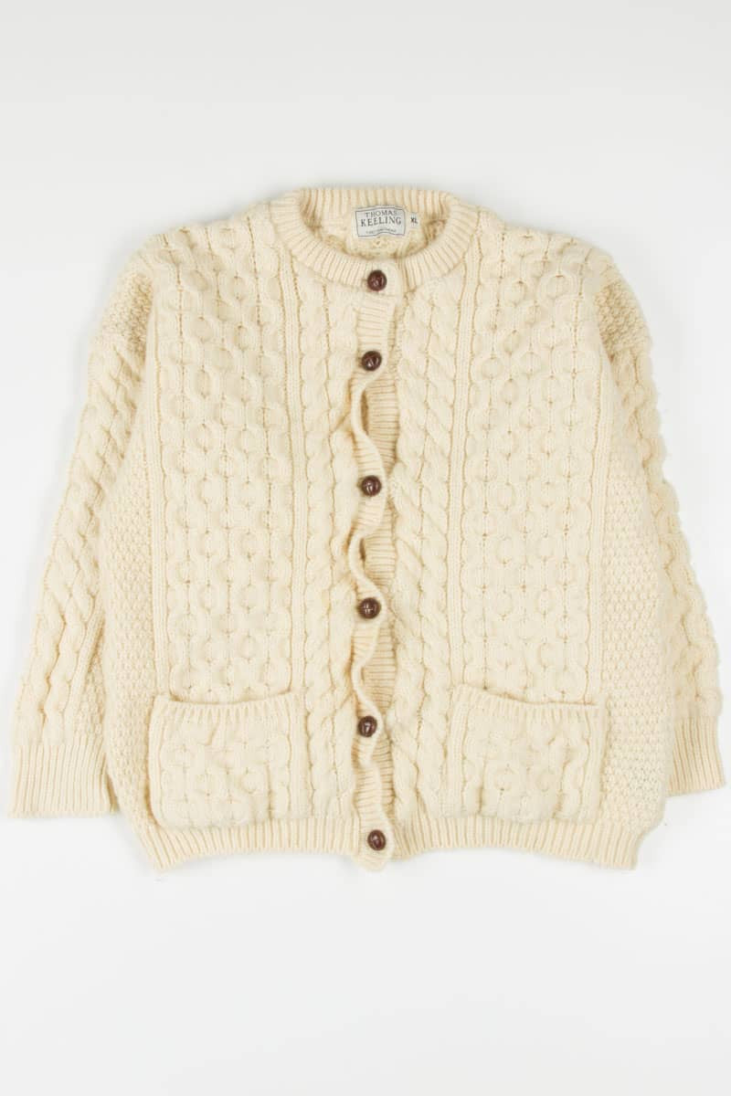 Thomas Keeling Fisherman Cardigan 626