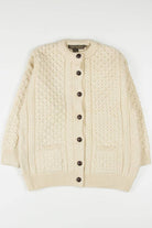 Inis Crafts Irish Fisherman Cardigan 634