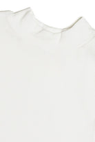 White Mock Neck Crop Tank