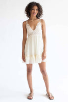 Ivory Lace Top Sundress