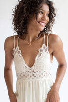 Ivory Lace Top Sundress