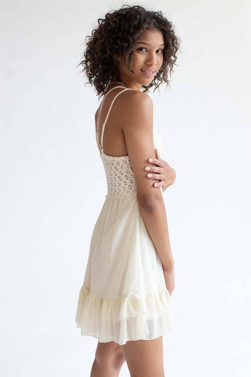 Crochet Top Lace Sundress – Ragstock