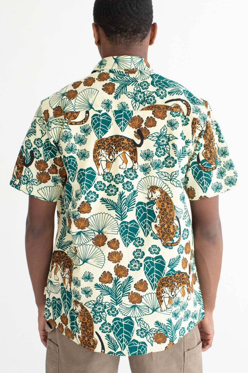 Jaguar Jungle Woven Button Up Shirt