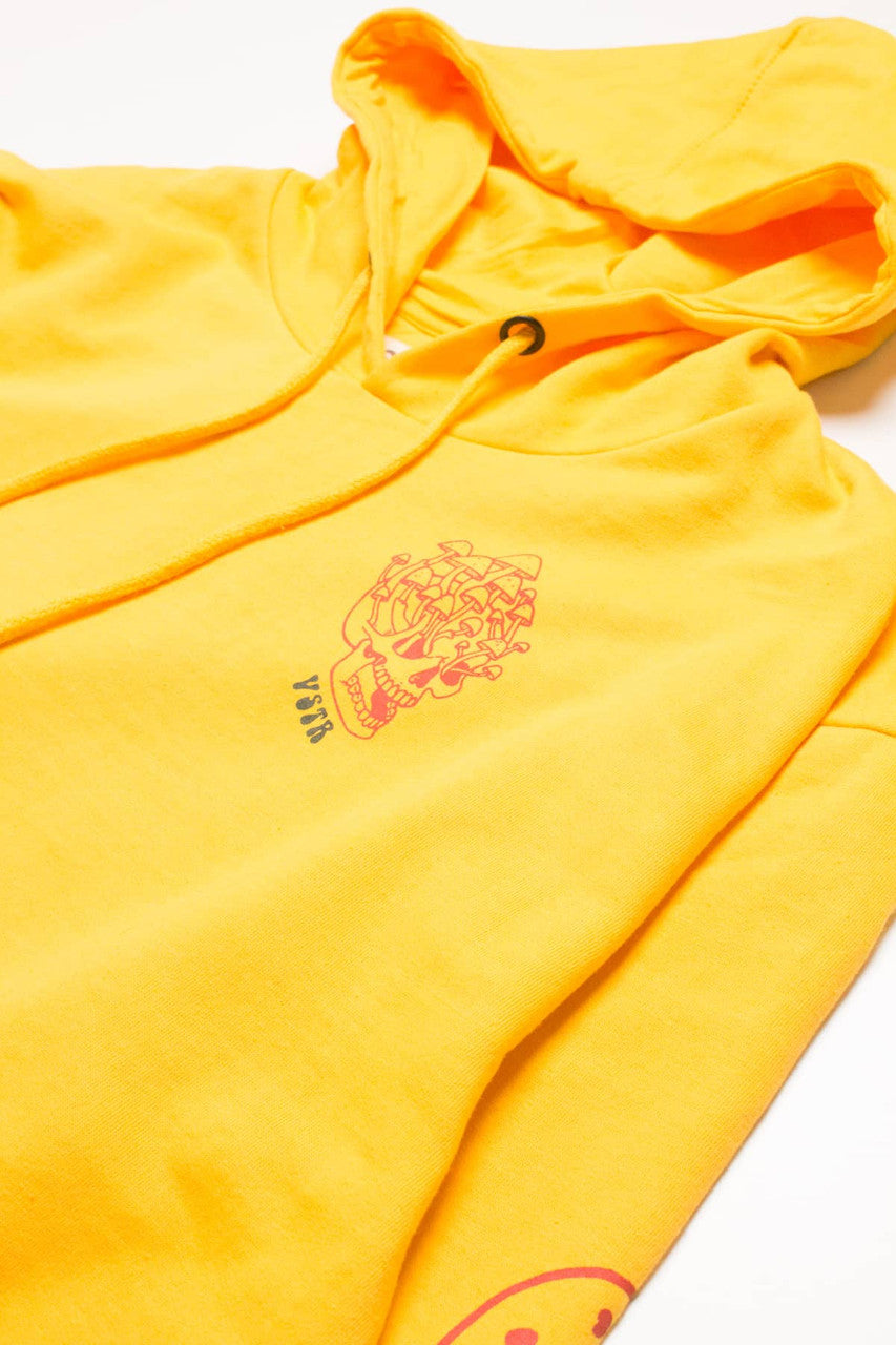 Just Hits Different Mushroom Skull Hoodie