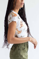 Kittens & Butterflies Mesh Tee