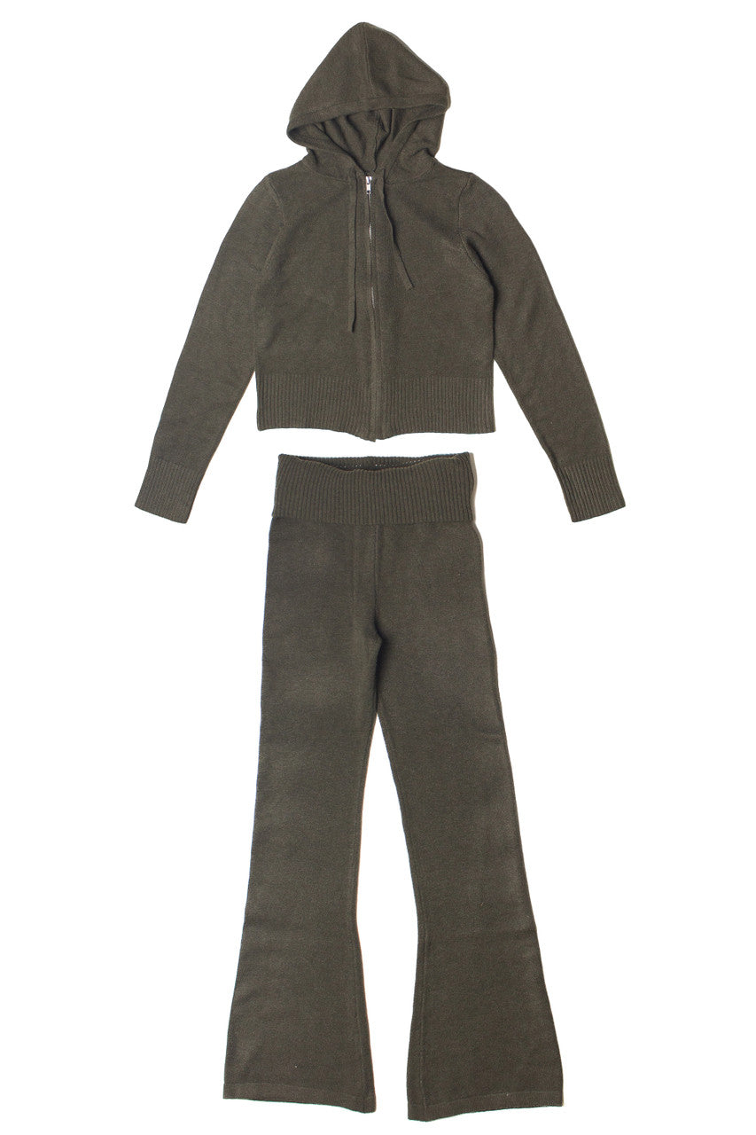Soft Knit Zip Up Hoodie