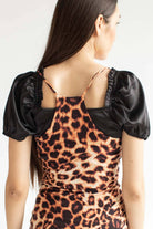 Leopard Print Mini Dress