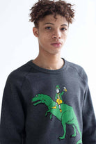 Leprechaun & Dinosaur Sweatshirt
