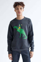 Leprechaun & Dinosaur Sweatshirt