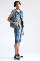 Levi Flannel Lined Denim Vest