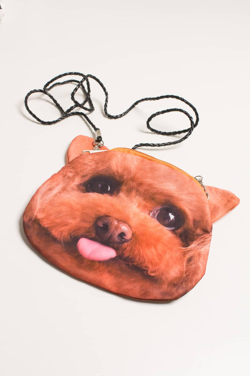 Dog Purse Light Brown