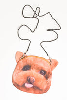 Dog Purse Light Brown