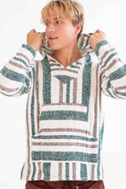 Lightweight Pastel Aqua Baja Hoodie