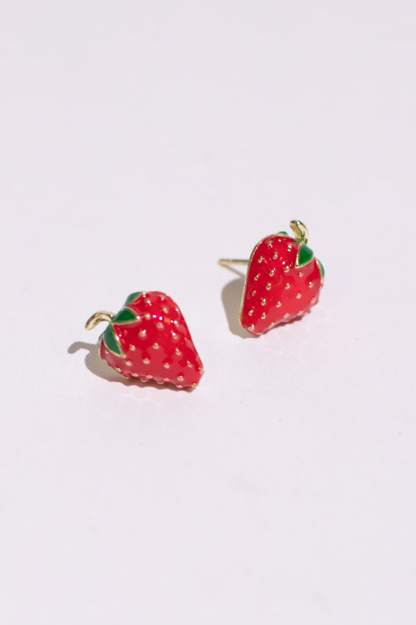 Lil Strawberry Studs