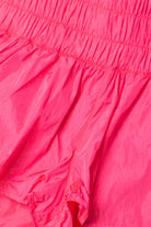 Fuchsia Lined Athletic Shorts