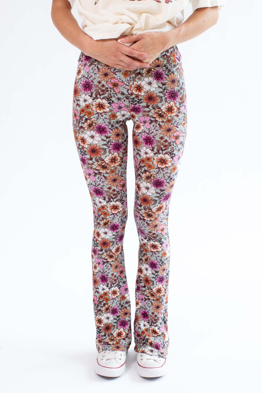 Liza Flowers Bell Bottoms