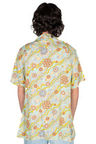 Marble Floral Button Up Shirt