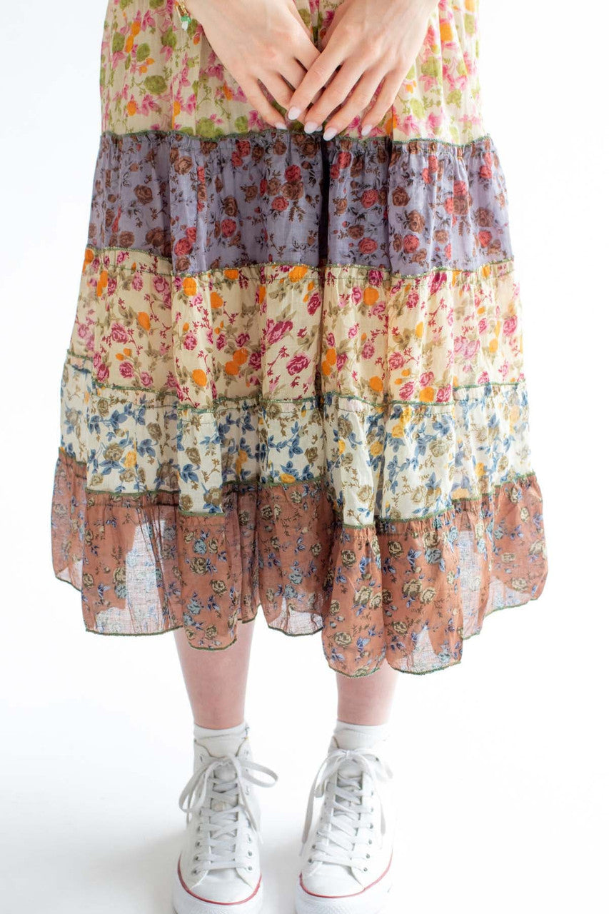 Maxi Patch Dress